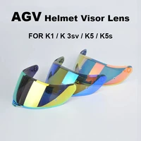agv helmet visor lens fit for k1 k3sv k5 k5s full face helmet casco agv original shield lens motorcycle accessories capacete agv
