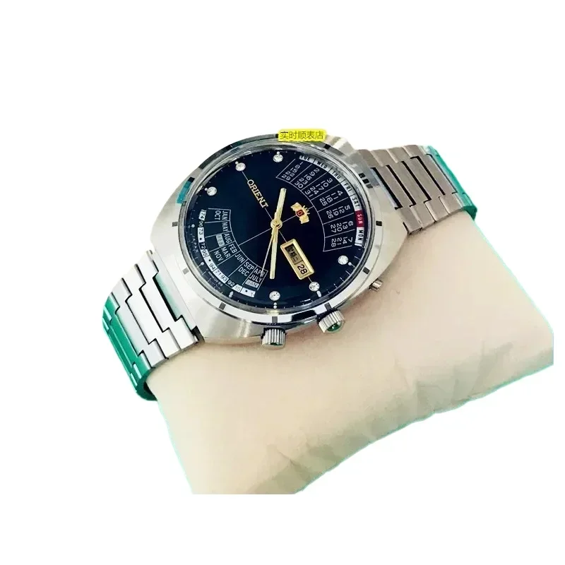 Механические автоматические часы Oriental Double Lion с вечным календарем