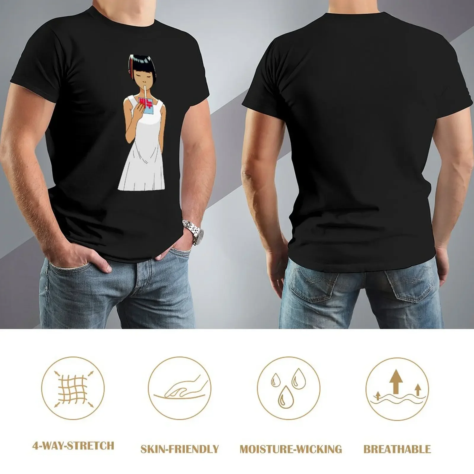 Cloud Atlas - Sonmi-451 футболка в стиле манга милые топы футболки большого размера