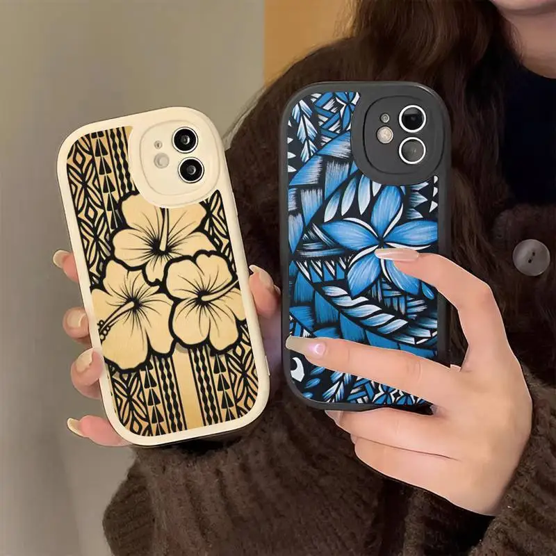 

Yinuoda Maori Tribal Samoan Polynesian Phone Leather Phone Case for iPhone 13 12 Mini 11 14 Pro Max Xs X Xr 7 8 Plus 6 6s Se