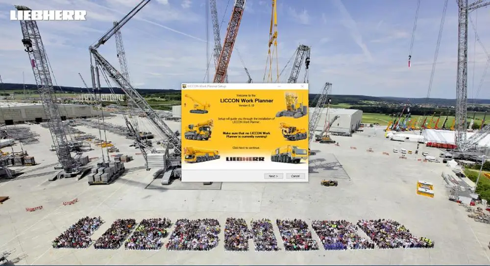 Универсальный планировщик рабочего оборудования либхер LICCON V6.21 48 32 ГБ 2021