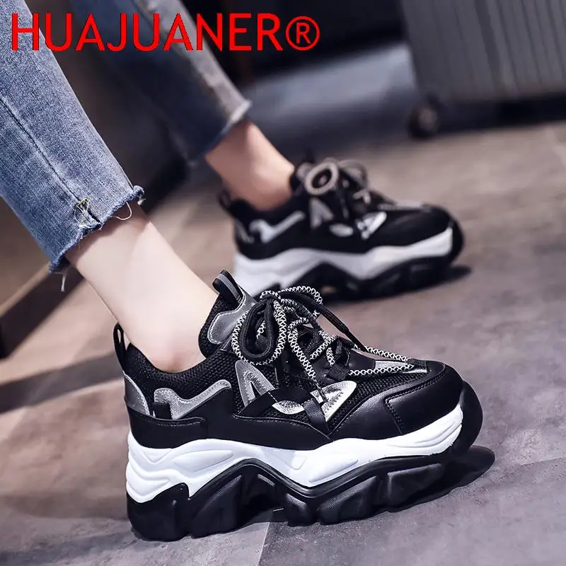 

Ins Wind Reflective Old Shoes Women 2022 Spring Sports Casual Shoes Flat Breathable Comfortable Women's Shoes