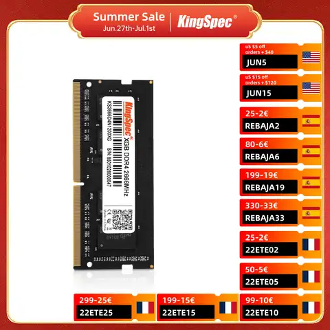 KingSpec Память Ram ddr4 4 ГБ 8 ГБ 16 ГБ 2666 МГц 3200 RAM для ноутбука Память RAM DDR4 1,2 V ноутбук RAM 260pin SO-DIMM Ram s