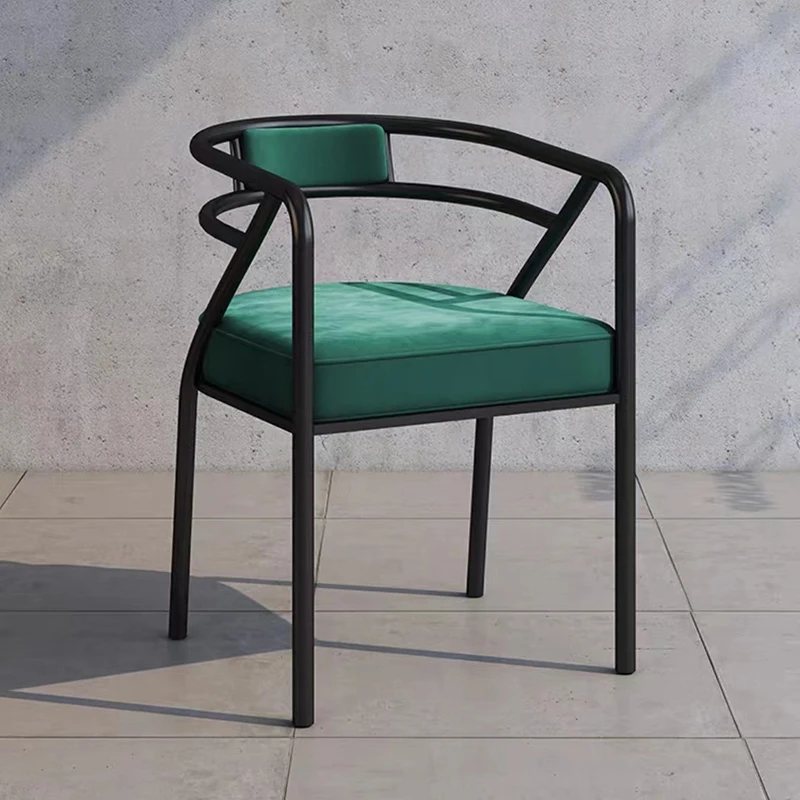 

Office Arm Nordic Chair Dining Accent Luxury Desk Dinette Mobile Chairs Modern Bedroom Chaises De Salon Home Furniture KTY016