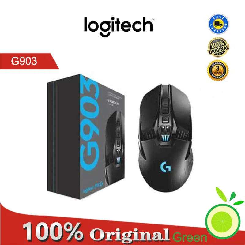Мышь Logitech G903 HERO игровая механическая, RGB, 25K, 25600DPI