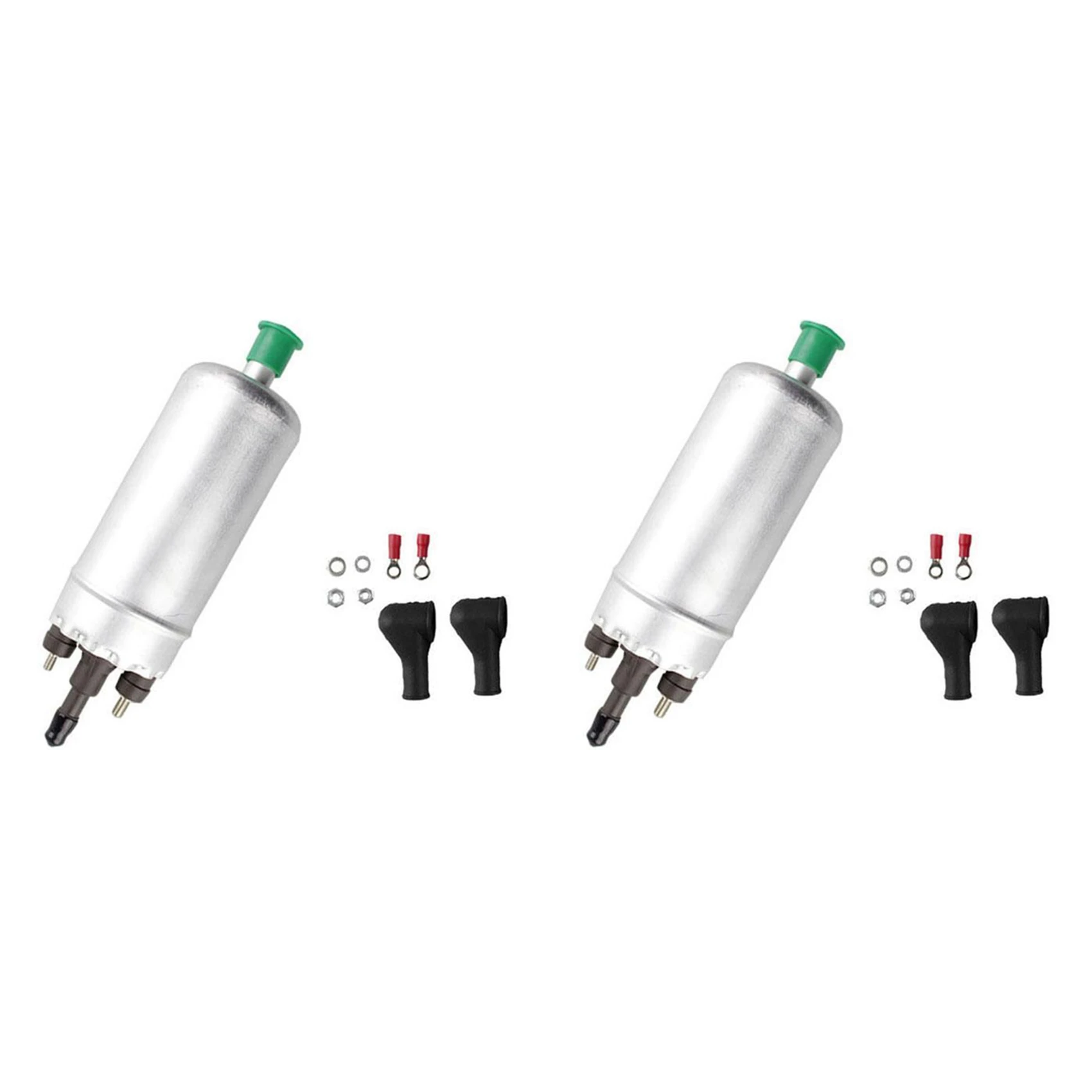 

2X Oil Parts Fuel Pump Oil Catch Tank for Opel Cars Silver Aspirated High-Flow External Fuel Pump Electric Fuel Pump