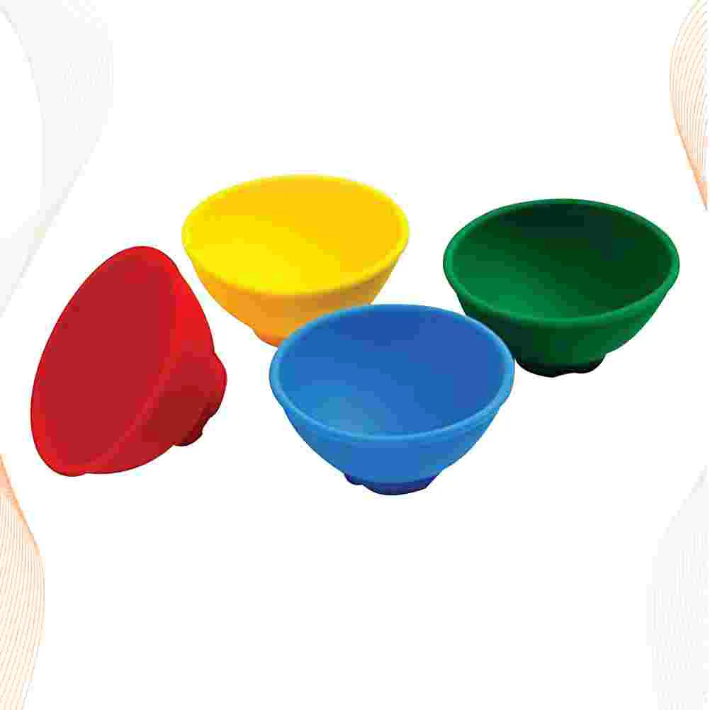 

Bowls Bowl Silicone Snack Dish Appetizer Cereal Mixing Seasoning Prep Masks Dessert Facial Condiment Serve Kids Baby Rice