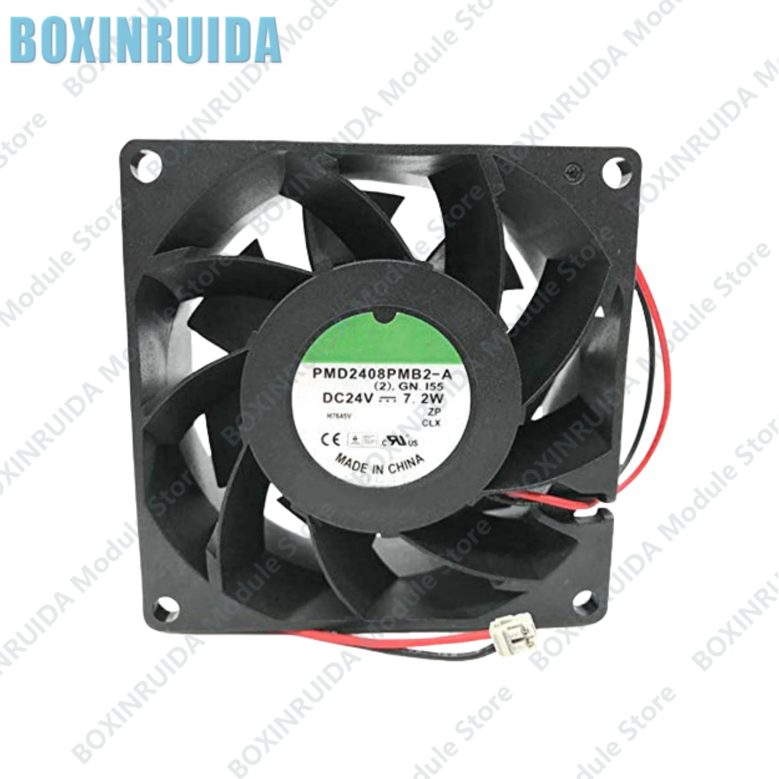 Совершенно новый оригинальный инверторный вентилятор PMD2408PMB2-A 8038 8 см 24 В 7 2 Вт