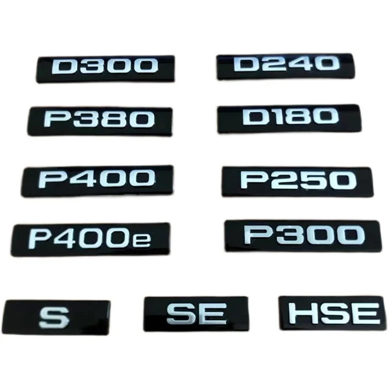Наклейка на заднюю крышку автомобиля из АБС-пластика для Range Rover Velar P400 P250 P300 P380 S SE HSE D180 D240 D300 мастеров P400e