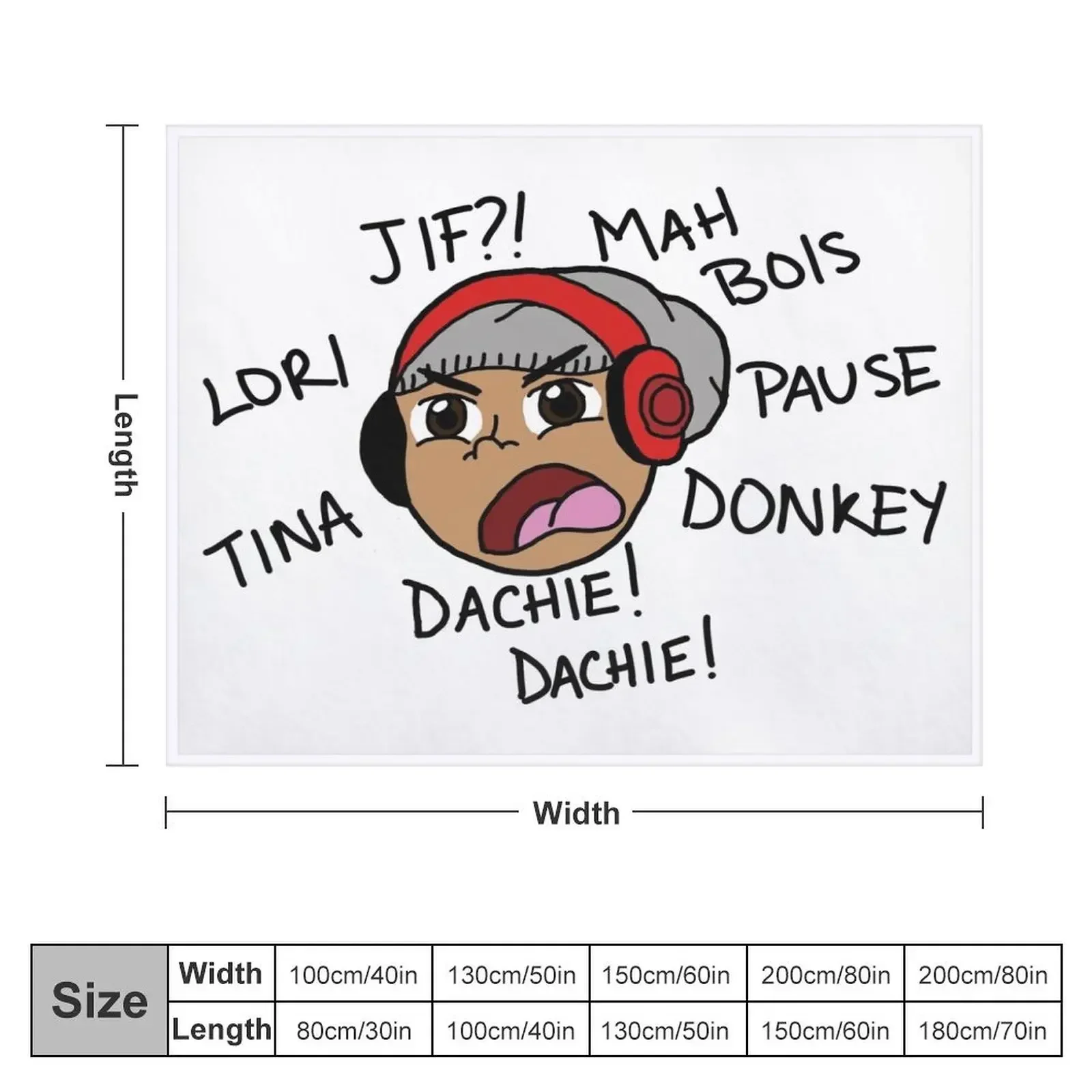 Одеяло Dashie YT Декоративные рождественские украшения Одеяла