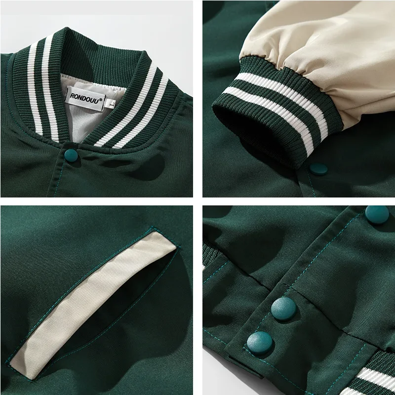 Осень/зима винтажная рабочая униформа в американском стиле куртка модная