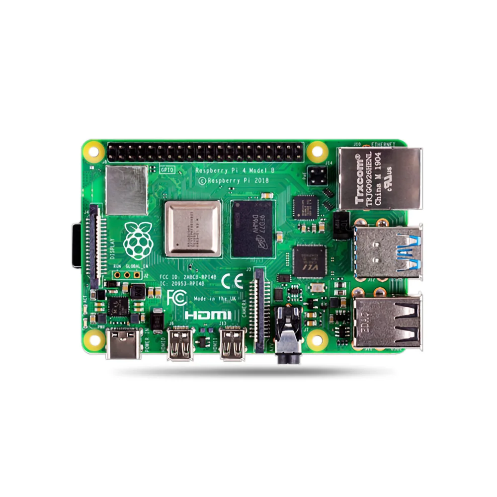 Raspberry Pi 4 Model B Dev Board Kit RAM 2G 4G 8G 4 Core CPU 1.5Ghz 3 Speeder Than Pi 3B+Ai python programming enlarge