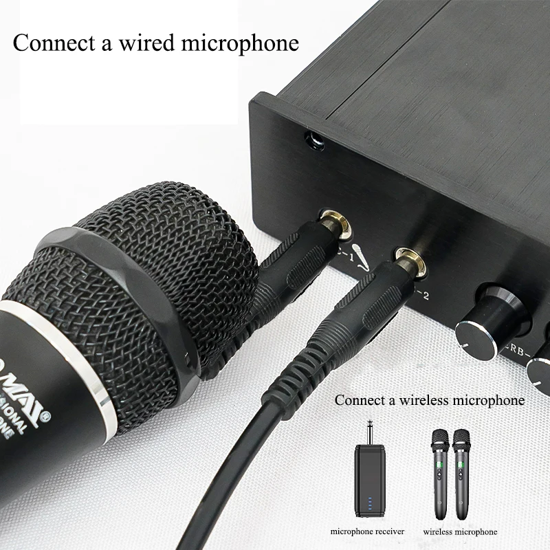 Усилитель Lyele Audio Tpa3255 для караоке усилитель класса D двойной микрофон вход