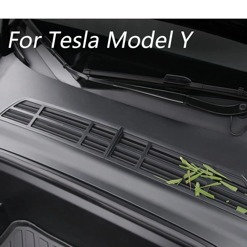 

Air Inlet Protective Cover For Tesla Model Y 2021 2022 Insect-proof Net Front Air-conditioning Intake Grille Clean Accessories
