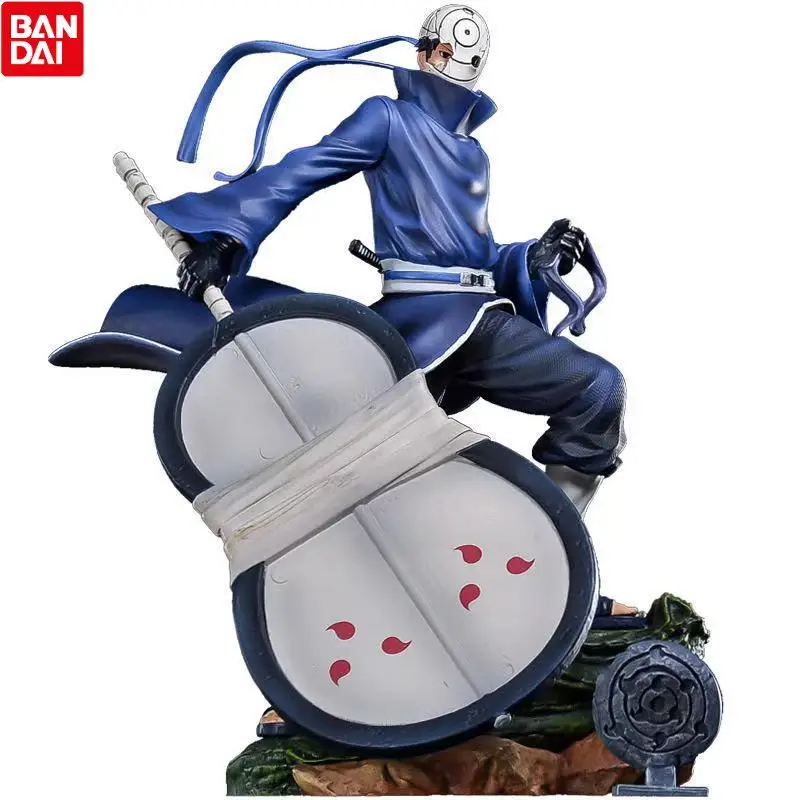 

Naruto Anime 1/8 Scale Painted Figure Two Head Battle Version Uchiha Obito Action PVC Figure Toy Brinquedos 28CM