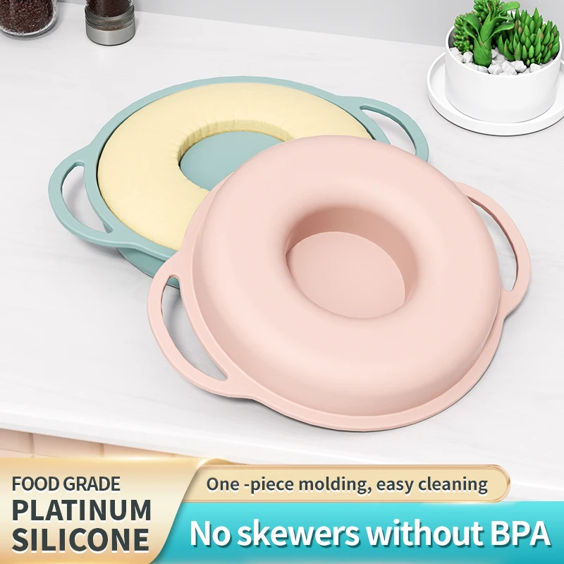 Силиконовая форма для торта антипригарная термостойкая круглая выпечки