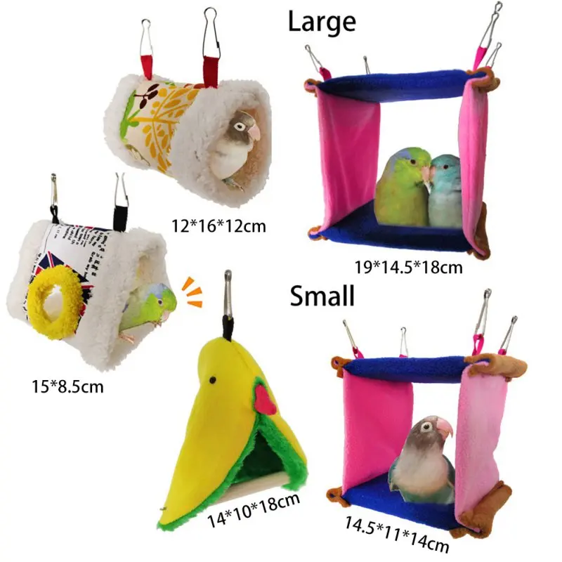 Гамак для домашнего использования домашних животных птичье гнездо качели зимняя