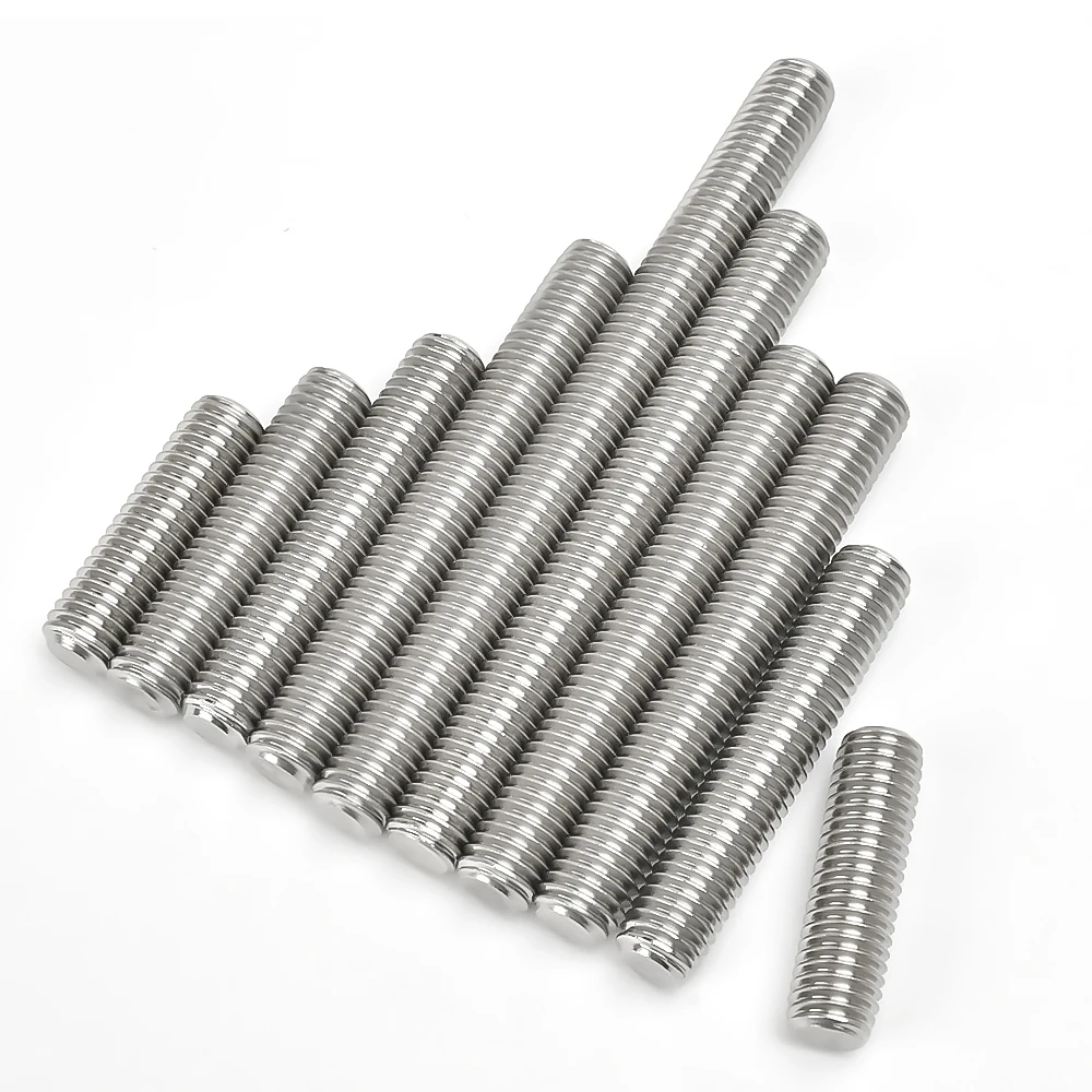 M3 M4 M5 M6 M8 M10 Нержавеющая сталь 304 Болт с полной резьбой Полностью метрический болт