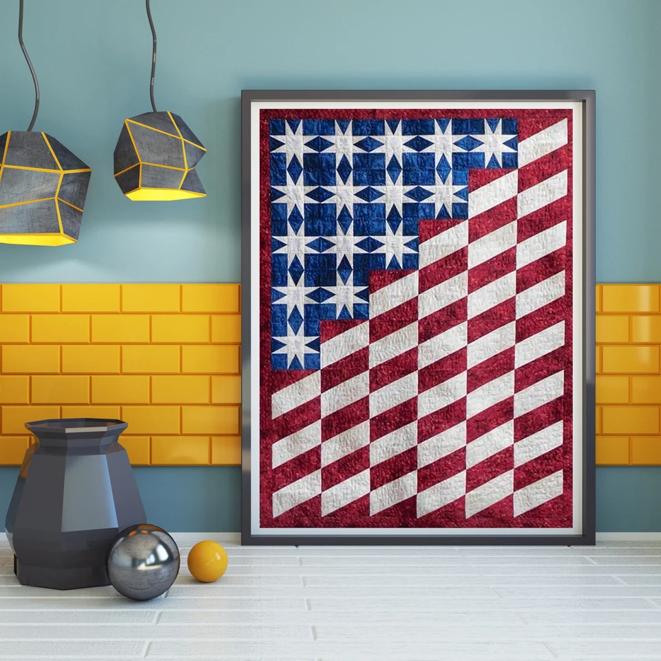 Набор для алмазной вышивки сделай сам картина с изображением американского