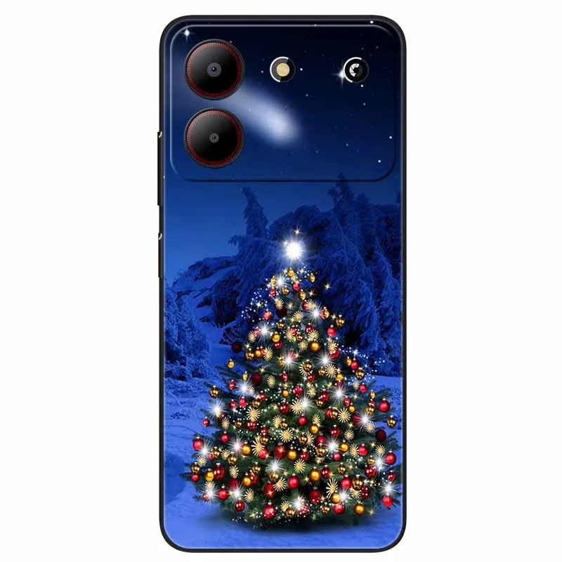 Для ZTE Blade A54 / A34 Женская Силиконовая задняя крышка для BladeA54 4G Мягкая оболочка на