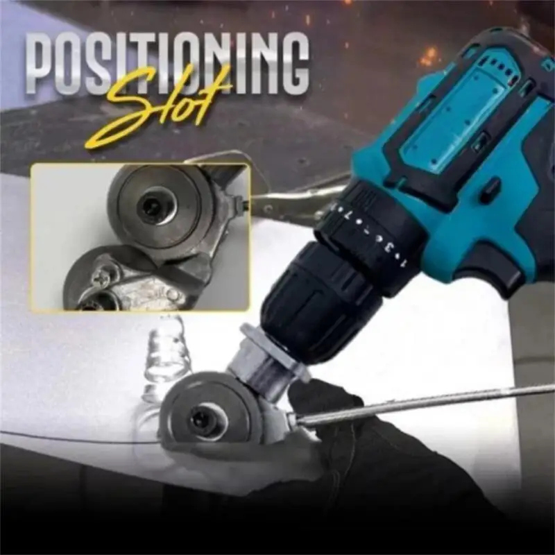 

Electric Drill Plate Cutter Metal Cutting Sheet Nibbler High Speed Rotor Electric Metal Nibbler For Cutting Steel/Alloy