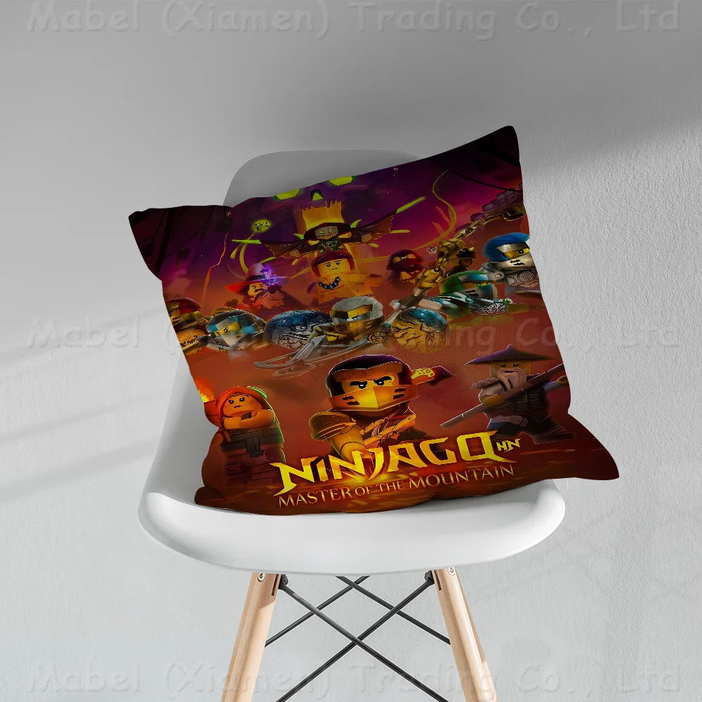 Cool Cartoon-N-Ninjago Pillow Gift Home Office Decoration Bedroom Sofa Car Cushion Cover Case 45x45