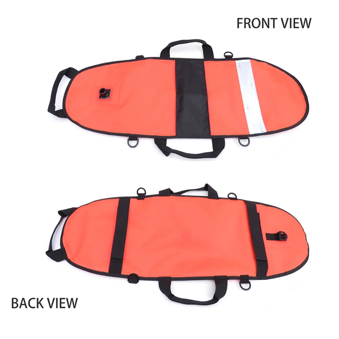 Надувной торпедный буй для подводной охоты сигнальный поплавок подводного