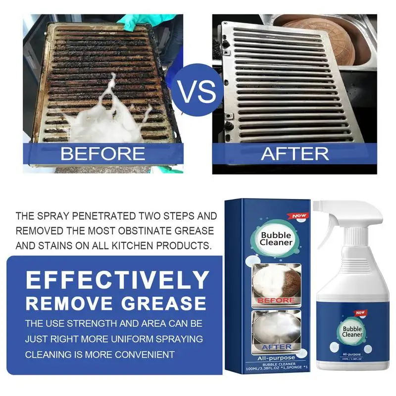 Кухонный волшебный обезжириватель спрей для удаления ржавчины