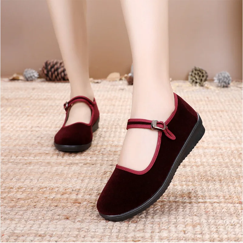 

Cloth shoes ladies flat non-slip casual fashion new simple and versatile casual single shoes casual shoes women oxford loafers