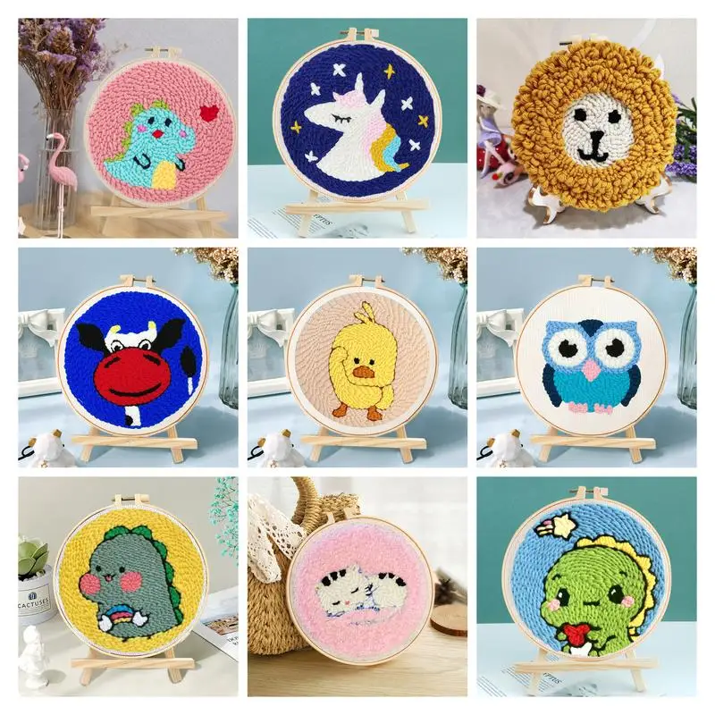 GATYZTORY вышивка иглой Стартовые наборы Животных искусство поставки для взрослых