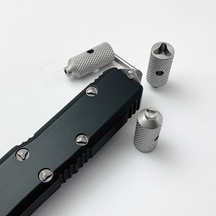 Фото 1 комплект отверток для UltraTec UTX-85 Microtech треугольный выключатель стекла, головка, инструмент, бит Dirac Troodon Ect, средство для удаления винтов №2