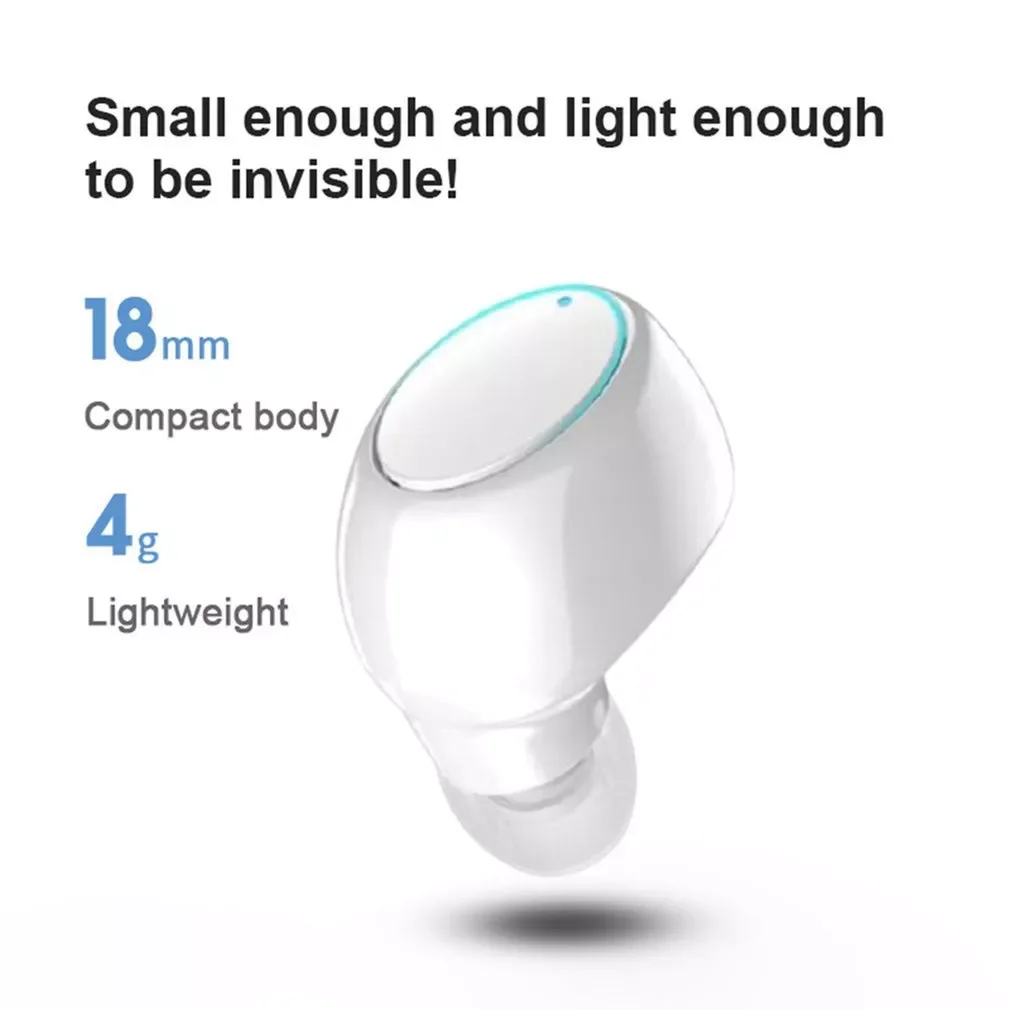 

Mini Bluetooth-compatible 5.0 Earphone Sport Gaming Headset With Mic Wireless Headphones Handsfree Stereo Earbuds For Phone