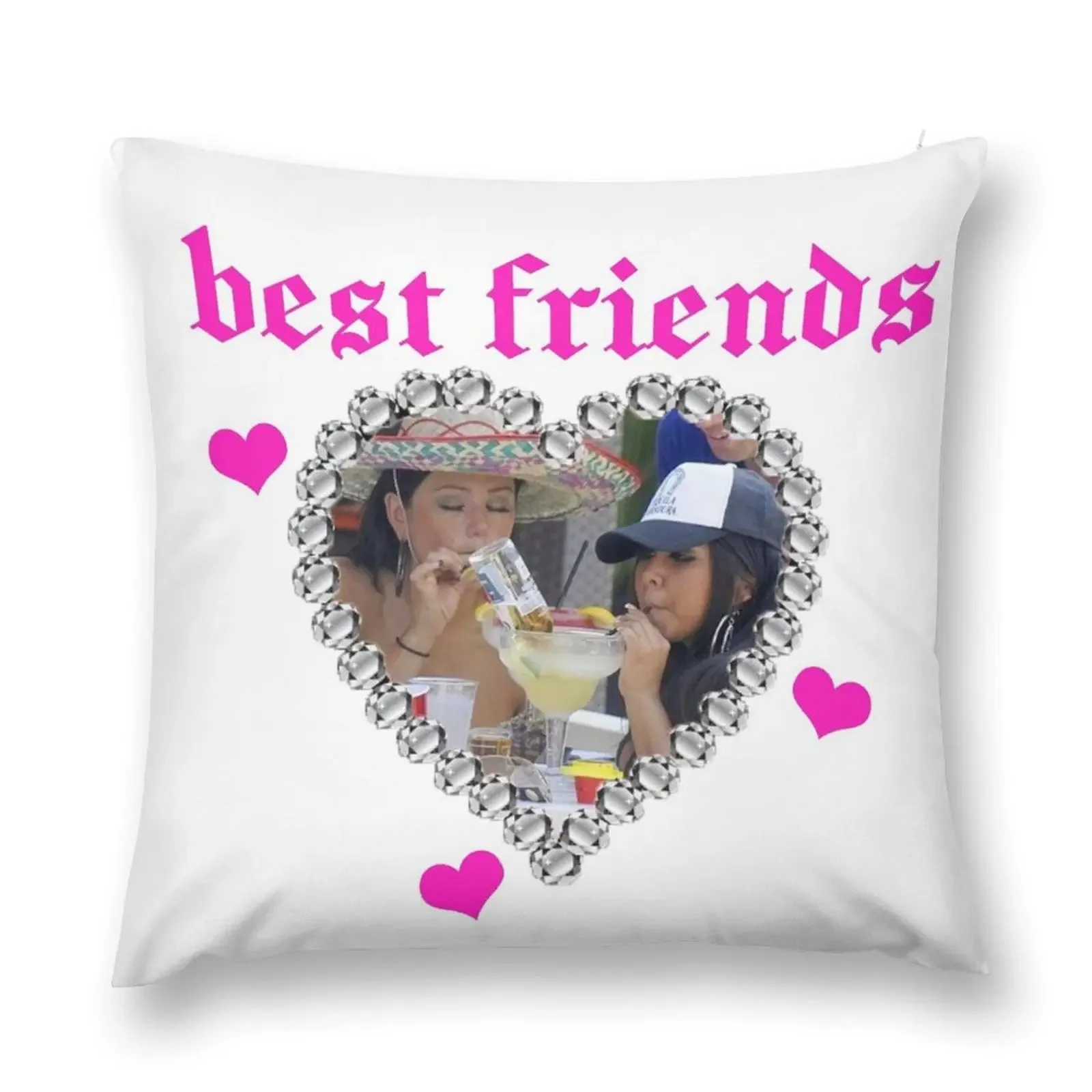 Лучшие друзья/Снуки и jwoww декоративная подушка чехол для диванной подушки