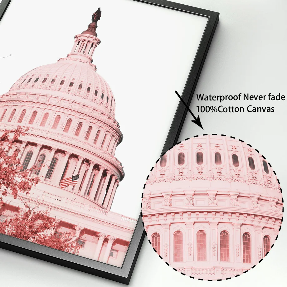 Печать на холсте BESTEN Парижская башня