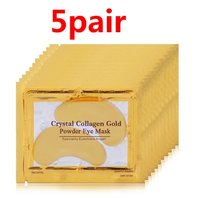 Патчи под глаза с кристаллами золота, 10 шт - изображение
