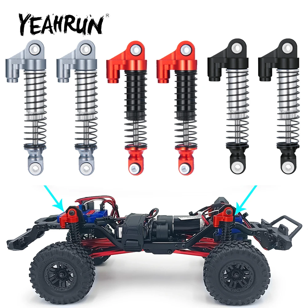 Масляные амортизаторы YEAHRUN 4 шт. 51 мм из алюминиевого сплава демпфер для телефона