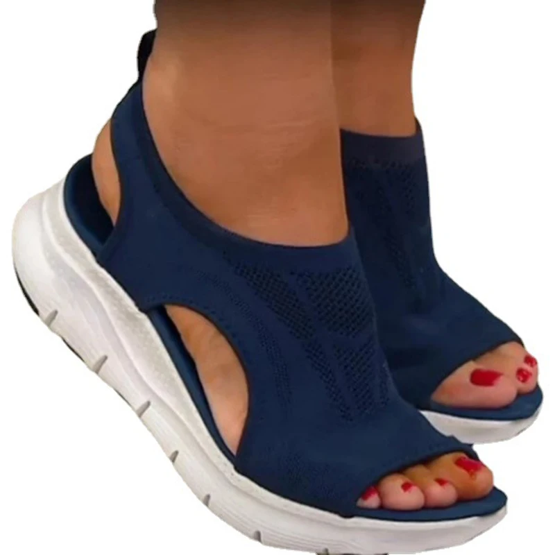 

Sandal Female Summer Sport Sandals Washable Slingback Orthopedic Slide Women Platform Sandals Soft Wedges Shoes Casual Footwear
