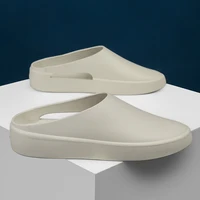 summer slippers men women indoor eva 2022 cool soft bottom sandals trend slides light beach shoes slippers home slides size 45