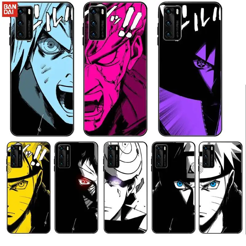 

BANDAI Naruto Phone Case For Samsung S22 S5 S6 S6edge Plus Ultra Plus 5g M10 M11 M20 M21 M30 M31 M51 S Prime Shell Cover