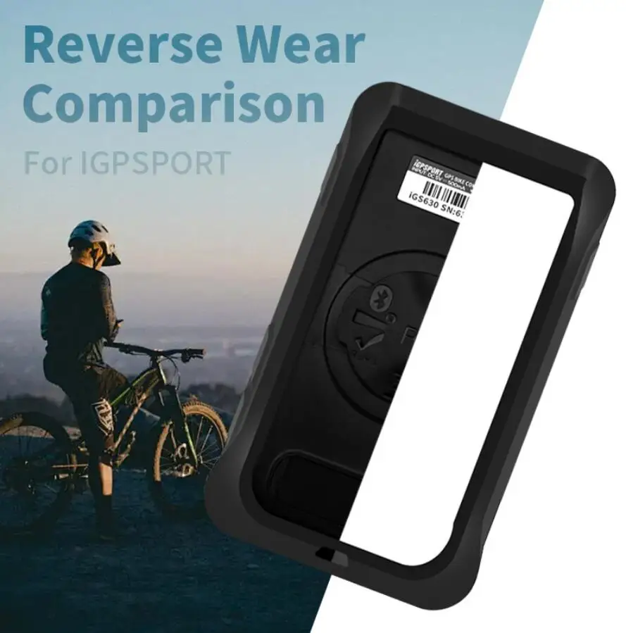 Силиконовый мягкий защитный чехол с краями защитная пленка для экрана iGPSPORT iGS630S