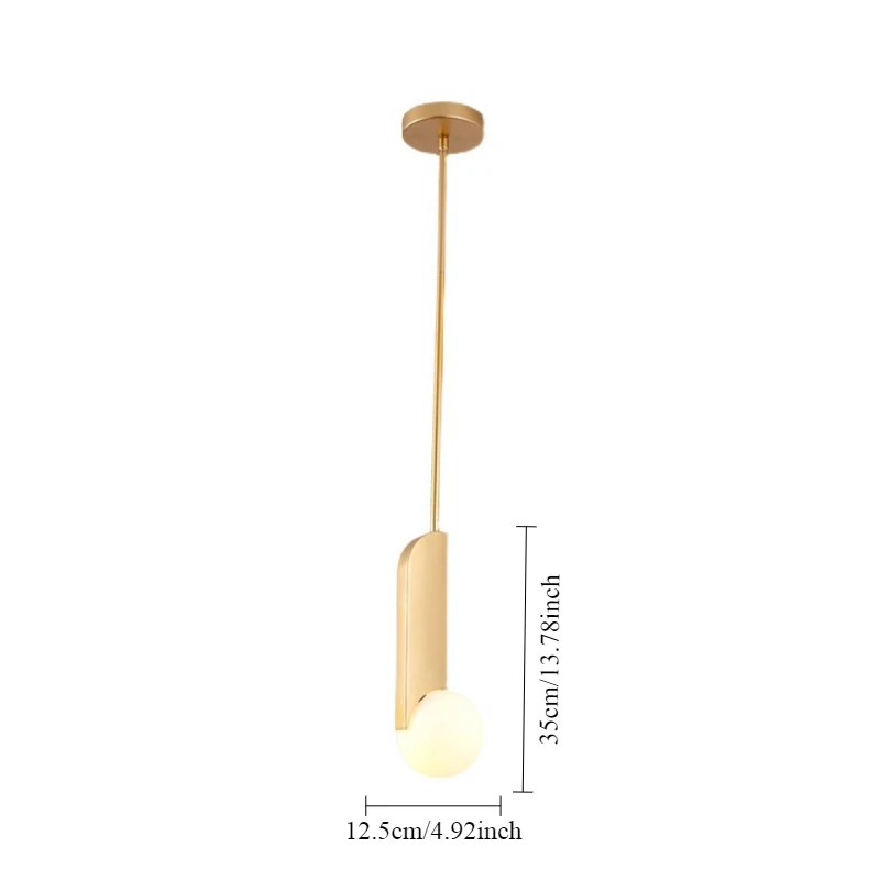 

Подвесной светильник xiuxiu Золотой