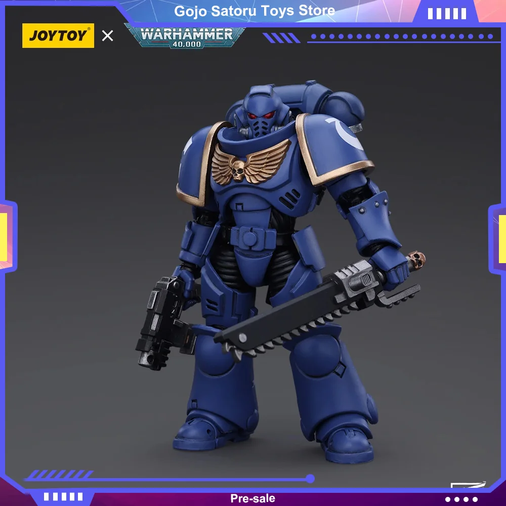 JOYTOY Warhammer 40K космическая морская пехота экшн-фигурка ультрамарины наручники брат