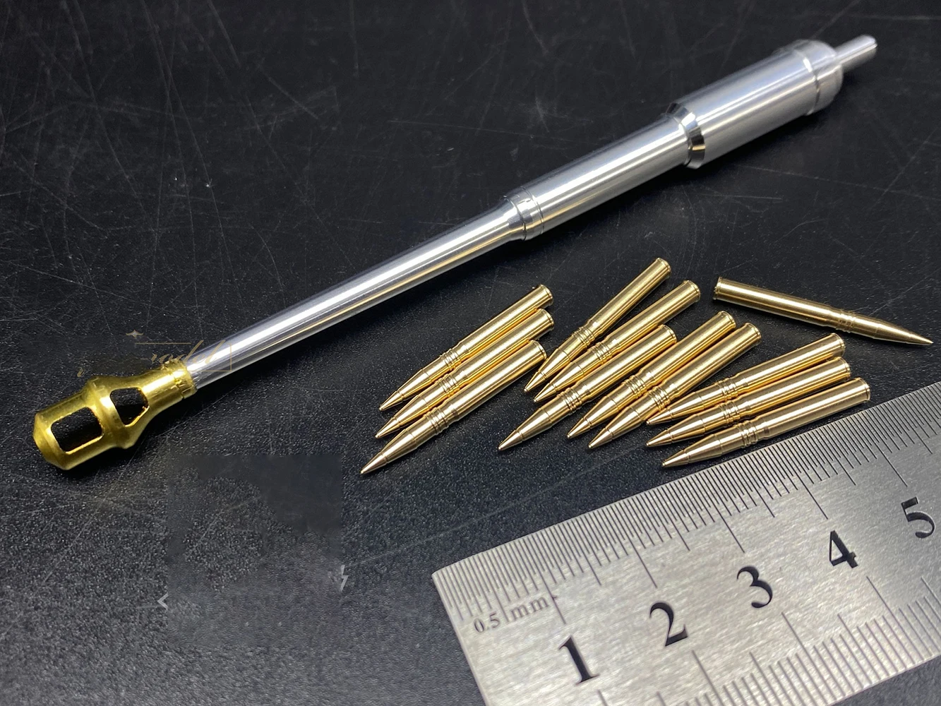 

CYT056 1/35 шкала стандарта Металлическая бочка намордник тормоз оболочка набор для границы модели игрушек хобби Инструменты для моделирования