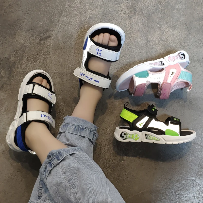 

Summer Boys And Girls Sandals Comfortable Breathable Fashionable Soft Non-Slip And Wear-Resistant Casual Children's Shoes