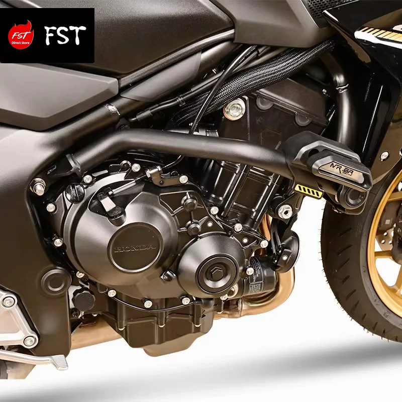 Фото Защитные дуги двигателя и защита радиатора для Honda CB1000 Hornet / SP 2025-2026, противоударный бампер с слайдерами №3