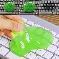soft cleaning gel universal gel cleaner putty car vent outlet keyboard cleaning mud dust remover interior cleaning duster slime