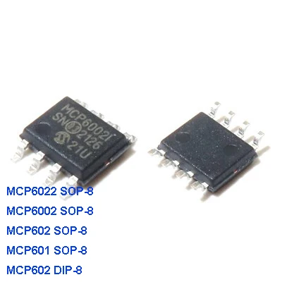 10 шт MCP6022-I/SN SOP-8 MCP6022-I SOP MCP6022 MCP6002-I/SN MCP602-I/SN MCP601-I 6002i MCP602I MCP601I MCP602-I/P MCP602