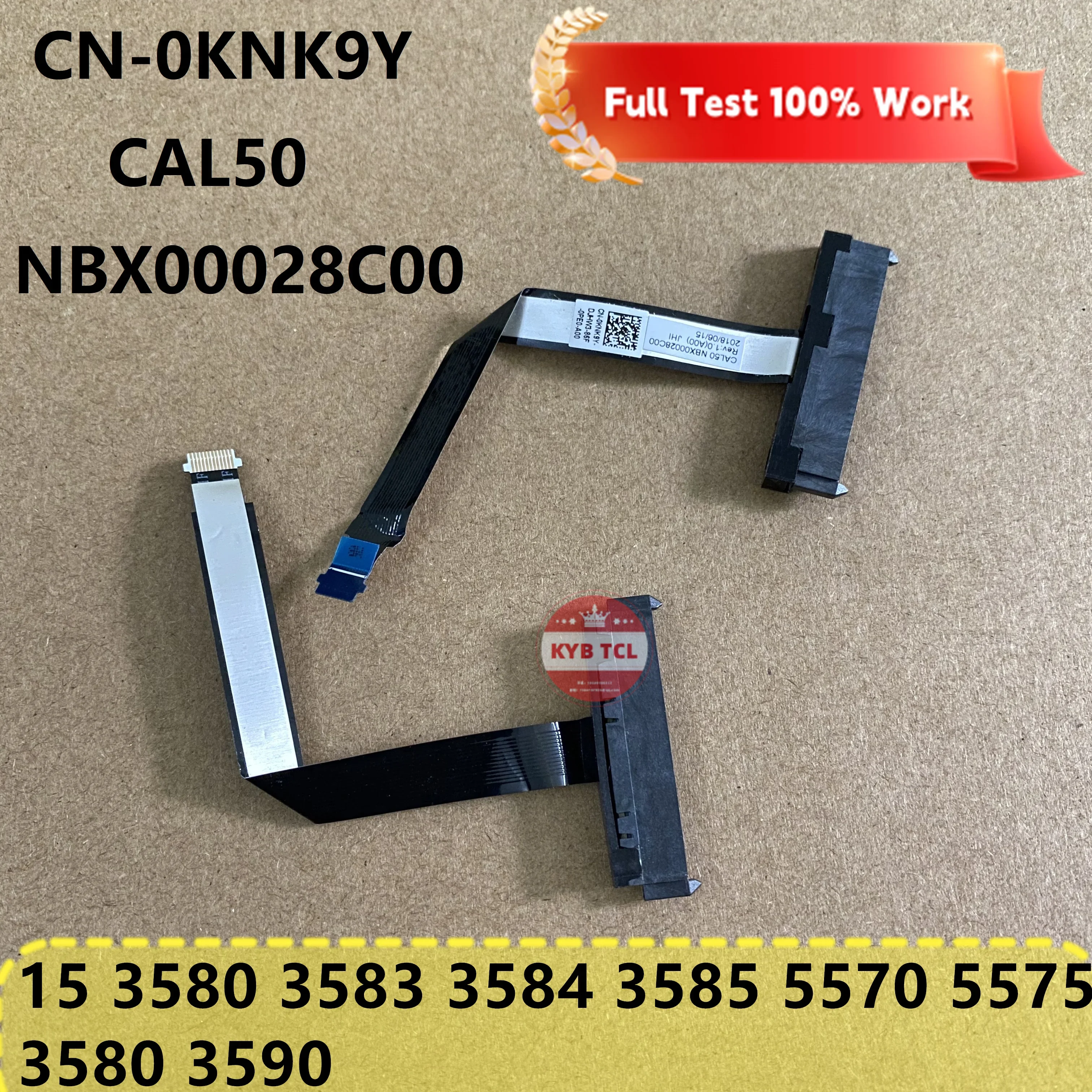 CNN -0KNK9Y ноутбук SATA жесткий диск HDD SSD коннектор 0KNK9Y KNK9Y Dell Inspiron 15 5000 3580 3583 3584 3585 5570 5575