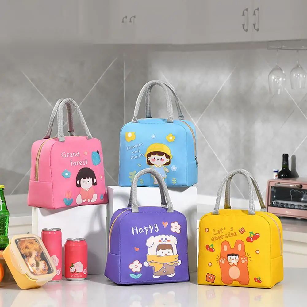 

Сумка для ланча из водонепроницаемой ткани Оксфорд, изолированный контейнер для ланча, сумка для пикника, пищевые контейнеры, контейнеры дл...