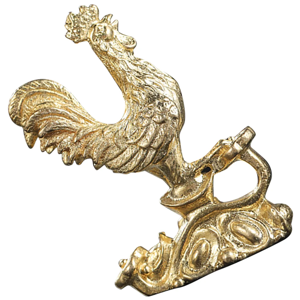 Китайские латунные украшения в виде петуха Юаньбао курица золотой декор стола